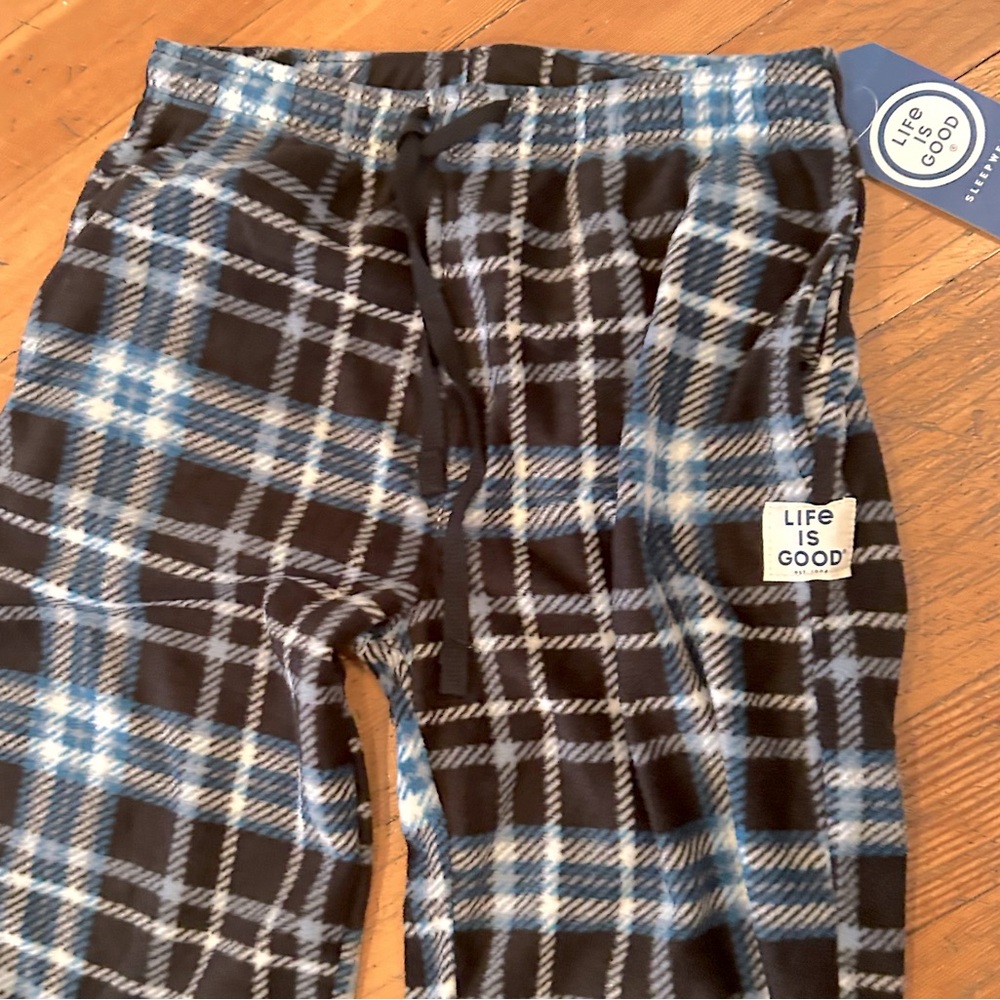 Life Is Good Fleece Pajama Bottoms